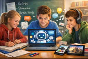 AI mezi českými dětmi zdomácněla, nejčastější využití souvisí se školou